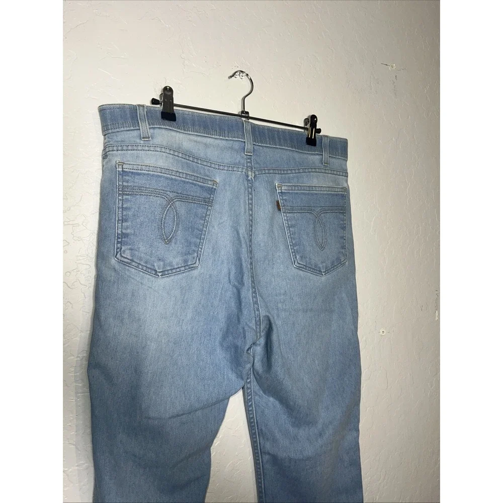 Vintage 80s Levi's Light Blue Denim Jeans USA Brown Tab‎ 38x32 Excellent ✅ (278)
